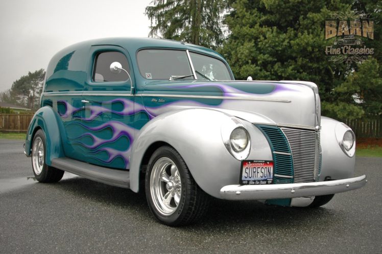 1940, Ford, Deluxe, Sedan, Delivery, Hotrod, Streetrod, Hot, Rod, Street, Usa, 1500×1000 15 HD Wallpaper Desktop Background