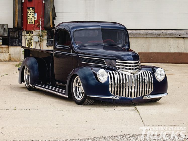 1941, Chevrolet, Chevy, Pickup, Hotrod, Hot, Rod, Street, Streetrod, Low, Usa, 1600×1200 02 HD Wallpaper Desktop Background