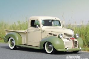 1941, Dodge, Pickup, Hotrod, Hot, Rod, Custom, Old, School, Usa, 1600×1200 01
