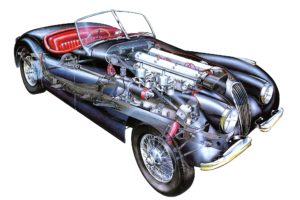 1951, Jaguar, Xk120, Technical, Cars