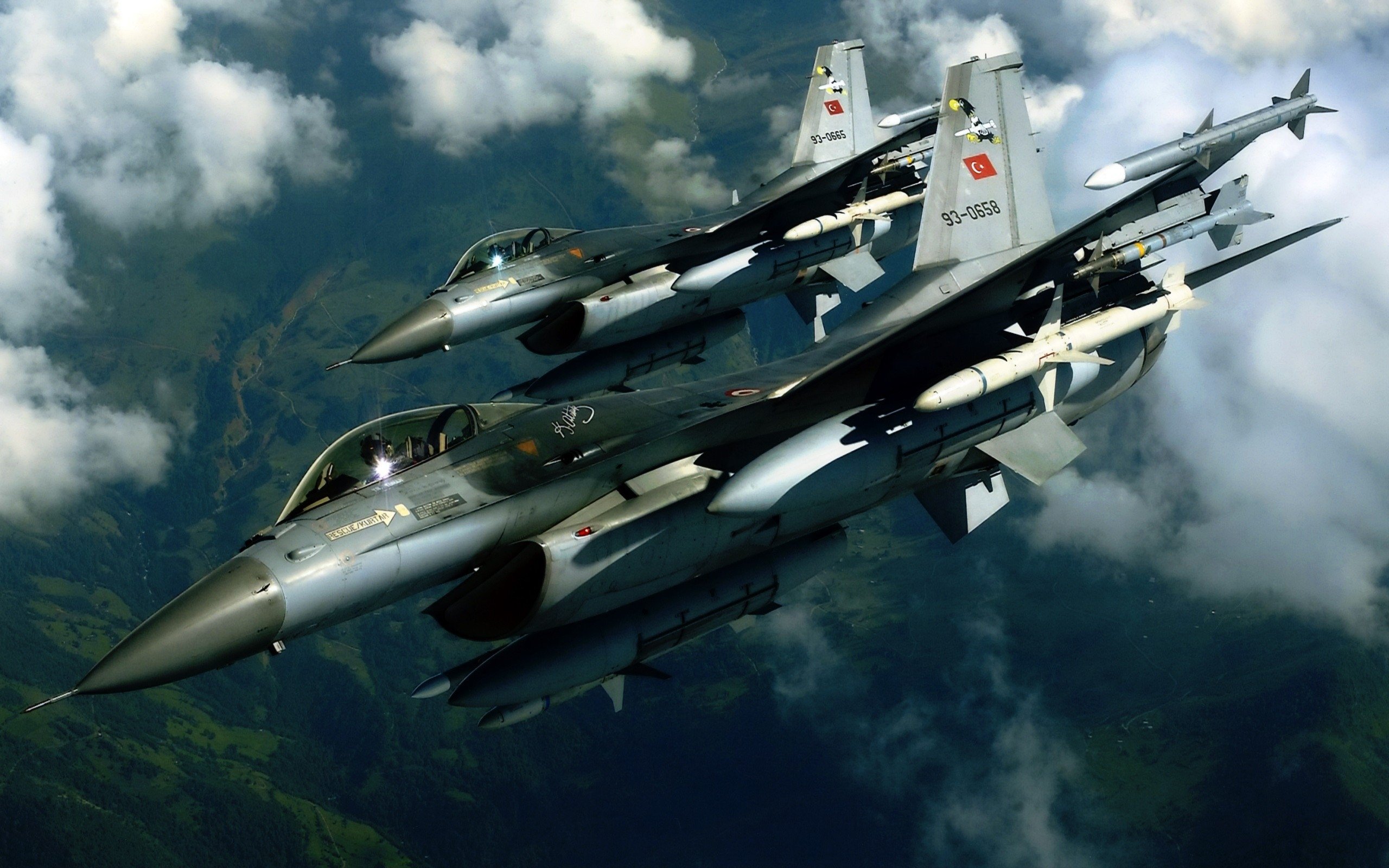 aircraft, F 16, Turkish, Air, Force Wallpaper