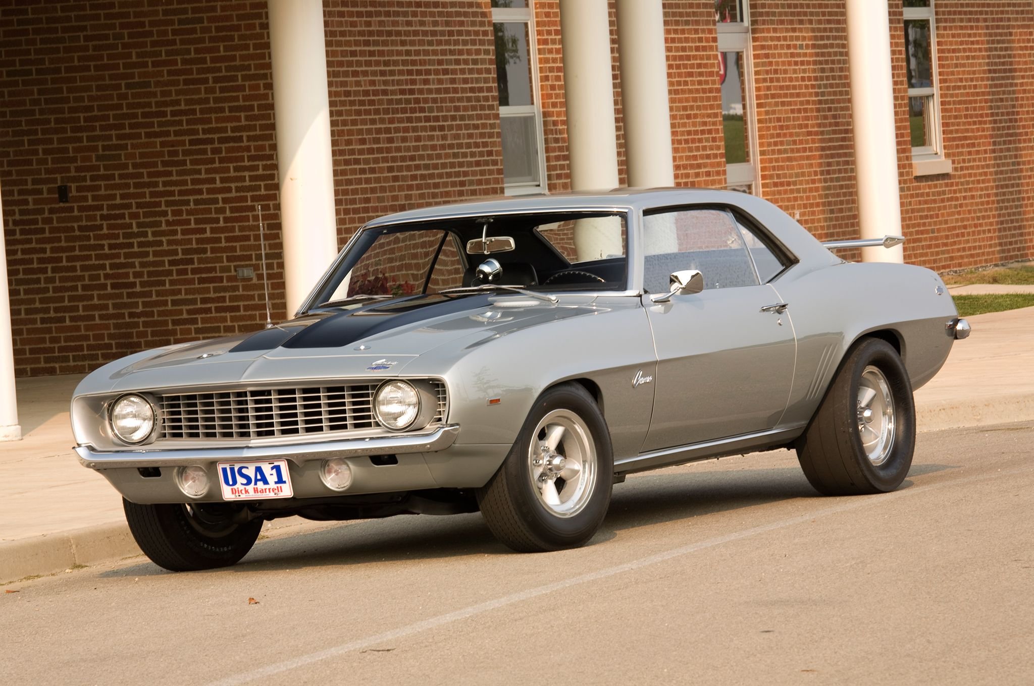 1969, Chevrolet, Chevy, Camaro, Muscle, Streetrod, Street, Rod, Rodder, Silver, Usa, 2048x1360 04 Wallpaper