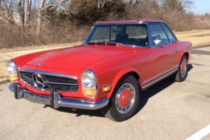 1969, Mercedes, Benz, 280sl, Roadste, Classic, Old, Original, Red, 2056x1156
