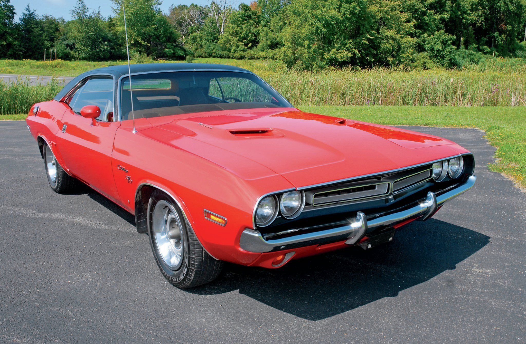 1971, Dodge, Challenger, Rt, Muscle, Classic, Old, Original, Usa, 2048x1340 01 Wallpaper