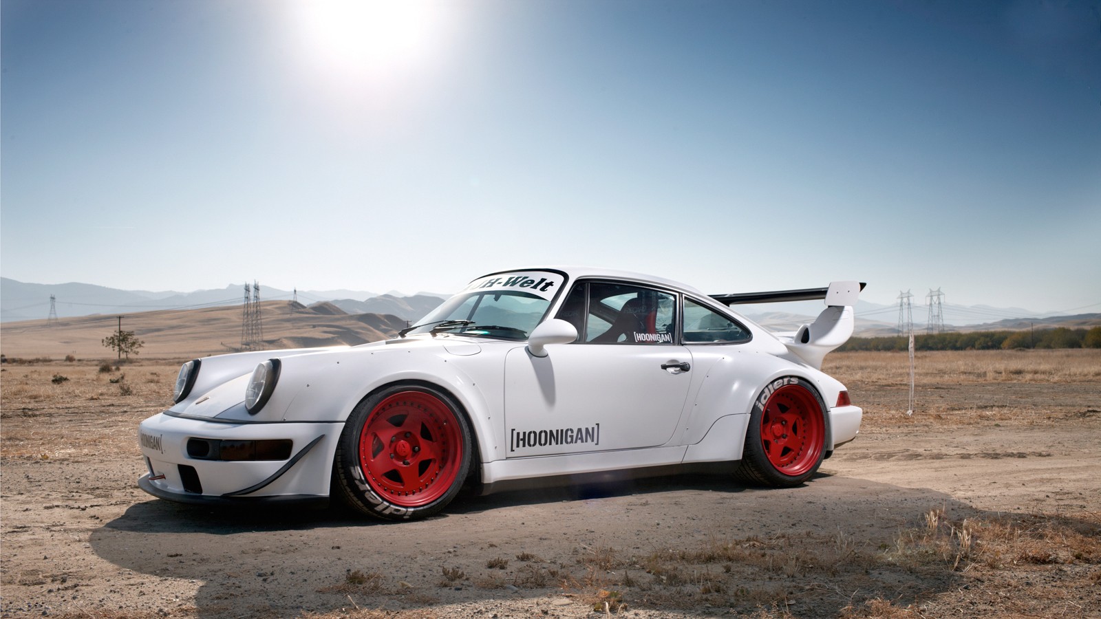 cars, Desert, Tuning, White, Cars, Porsche, 911, Rauh, Welt, Begriff, Hoonigan Wallpaper