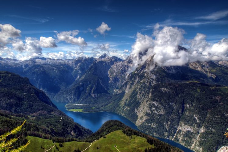 mountains, Clouds, Landscapes, Skyscapes HD Wallpaper Desktop Background