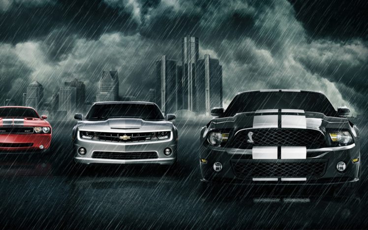 muscle, Cars wide, Mustang, Camaro, Dodge, Usa, 1920×1200 01 HD Wallpaper Desktop Background