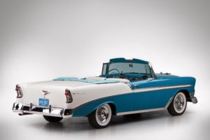 1956, Chevrolet, Bel, Air, Convertible, Cars, Classic