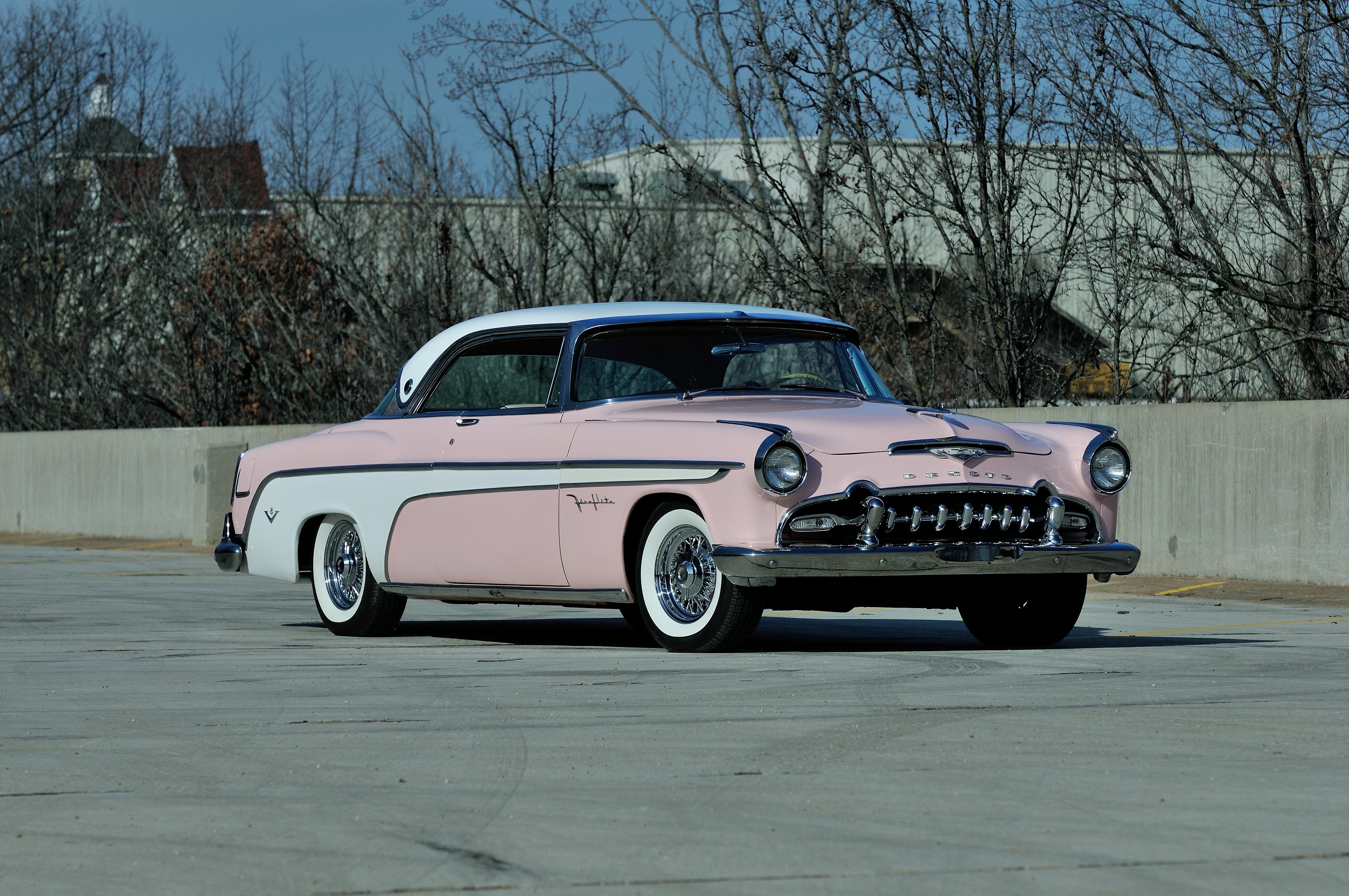 1955, Desoto, Sportsman, Powerflite, Coupe, Hardtop, Classic, Old, Vintage, Original, Retro, Usa, 4288x2848 08 Wallpaper