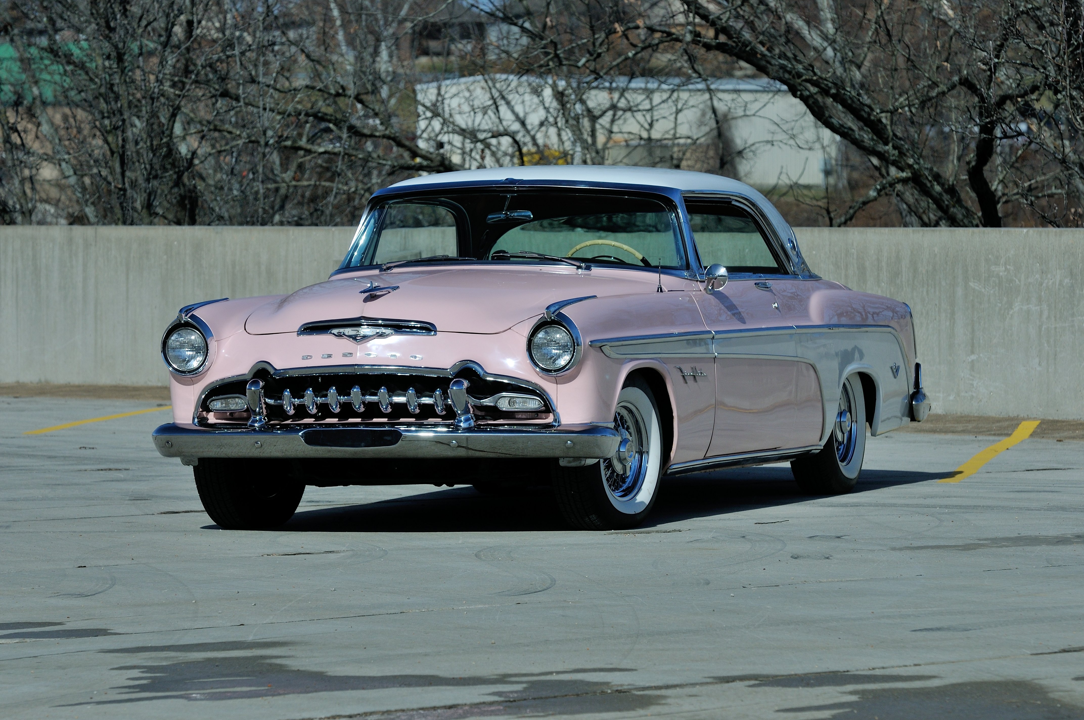1955, Desoto, Sportsman, Powerflite, Coupe, Hardtop, Classic, Old, Vintage, Original, Retro, Usa, 4288x2848 14 Wallpaper
