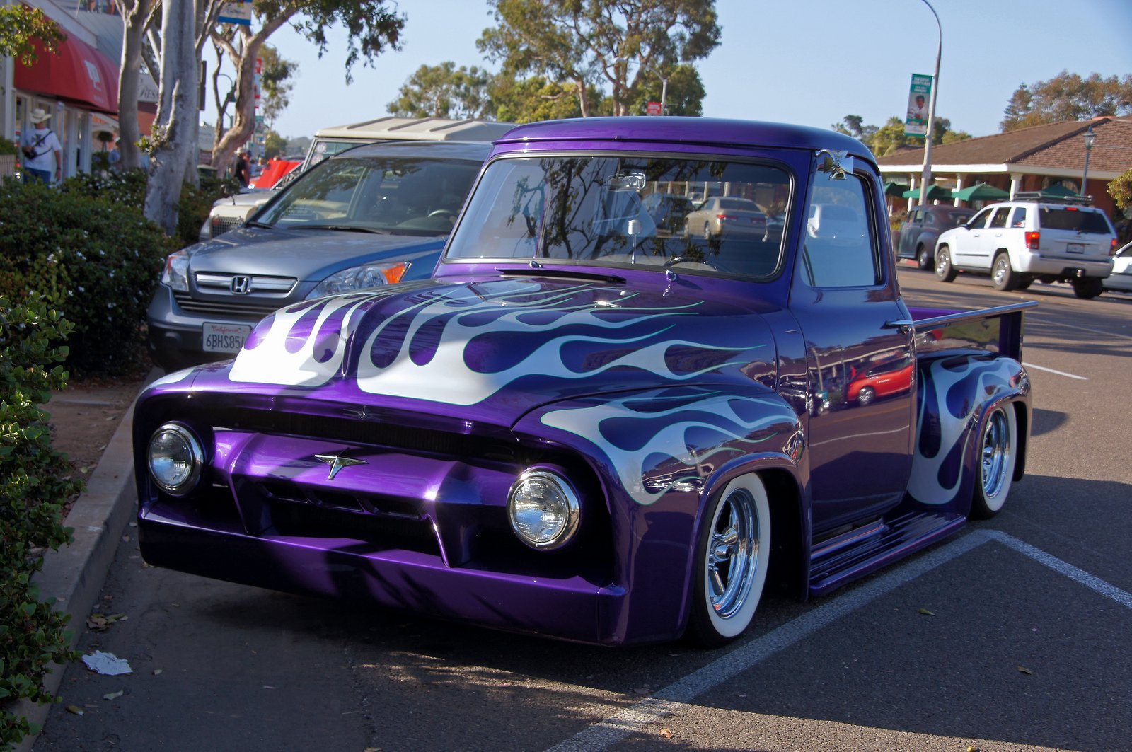 ford, F100, Pickup, Custom, Classic, Cars Wallpaper