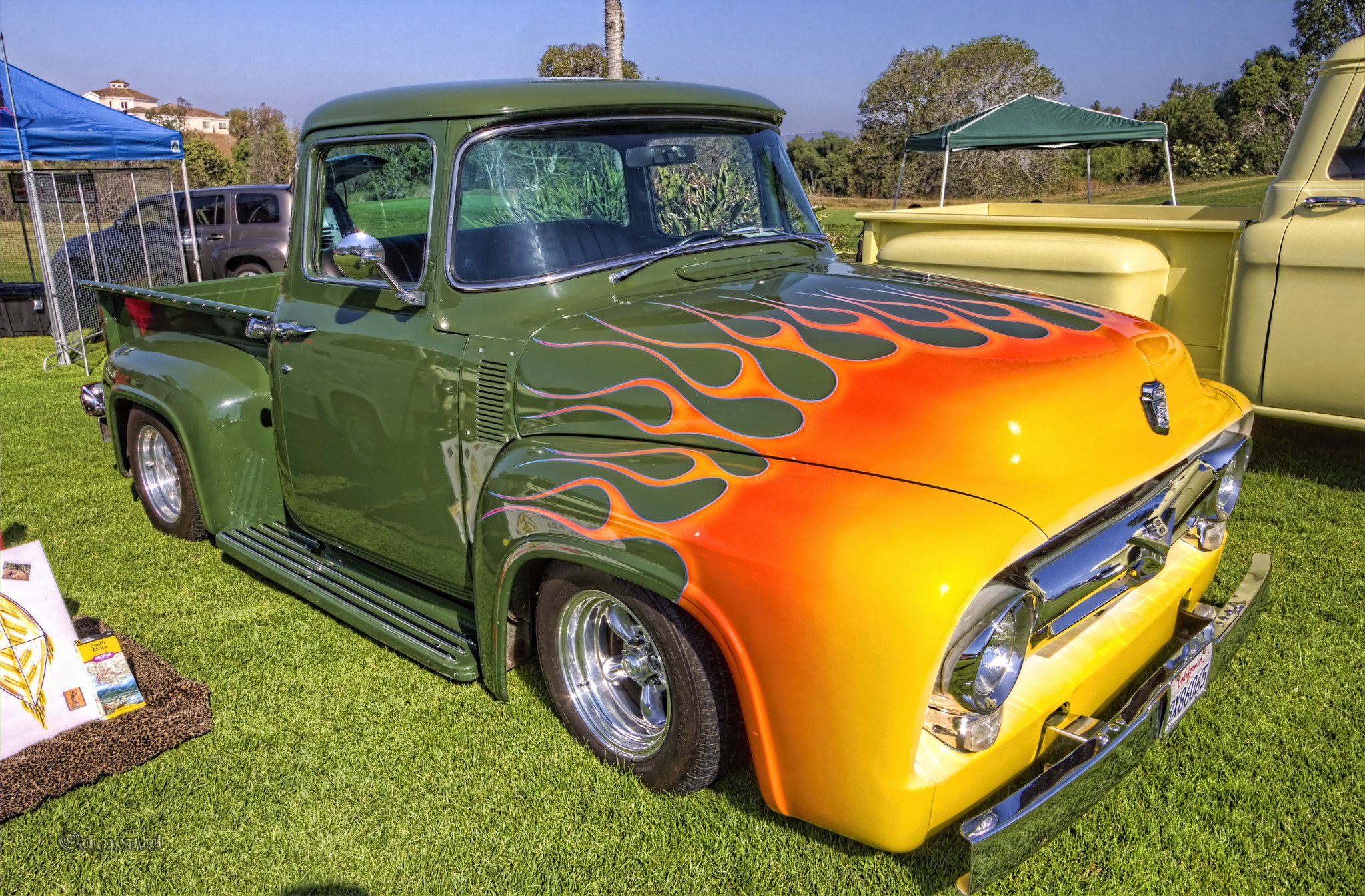 ford, F100, Pickup, Custom, Classic, Cars Wallpaper