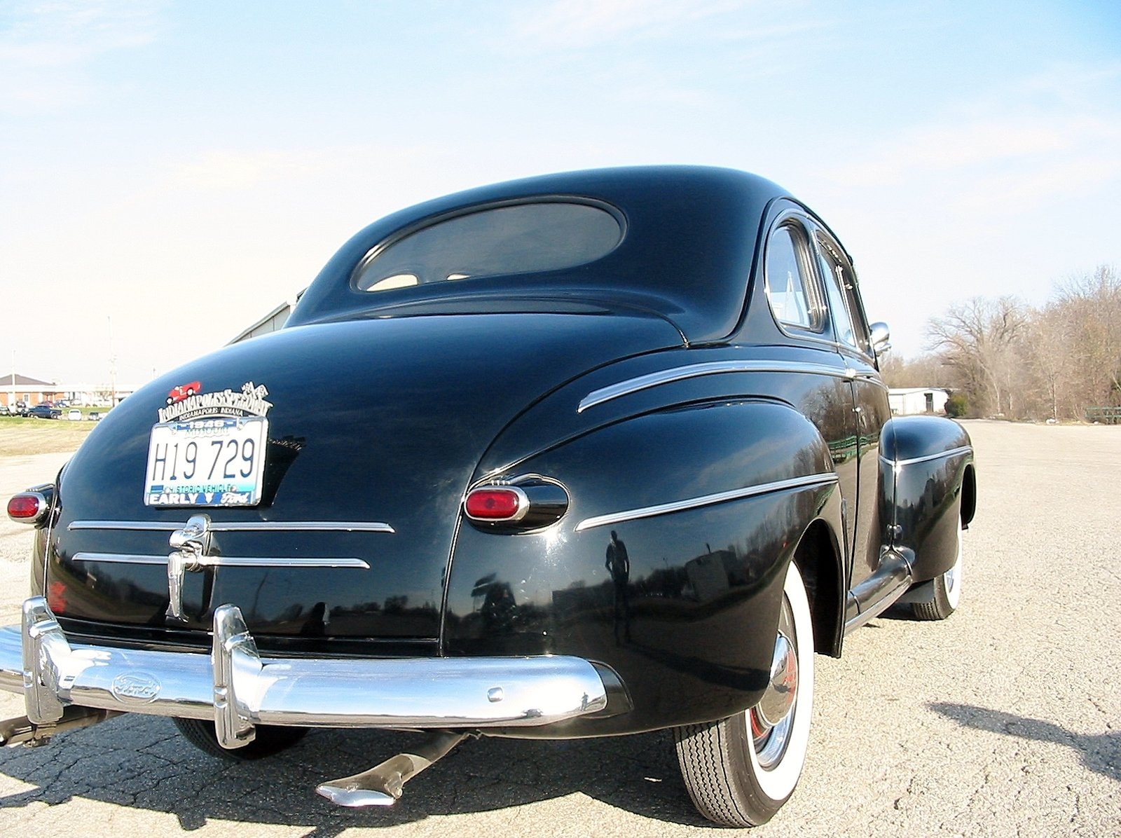 1946, Ford, Deluxe, Coupe, Black, Classic, Old, Vintage, Retro, Original, Usa, 1600x1196 04 Wallpaper