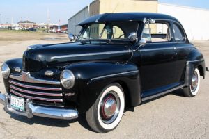 1946, Ford, Deluxe, Coupe, Black, Classic, Old, Vintage, Retro, Original, Usa, 1600x900 01