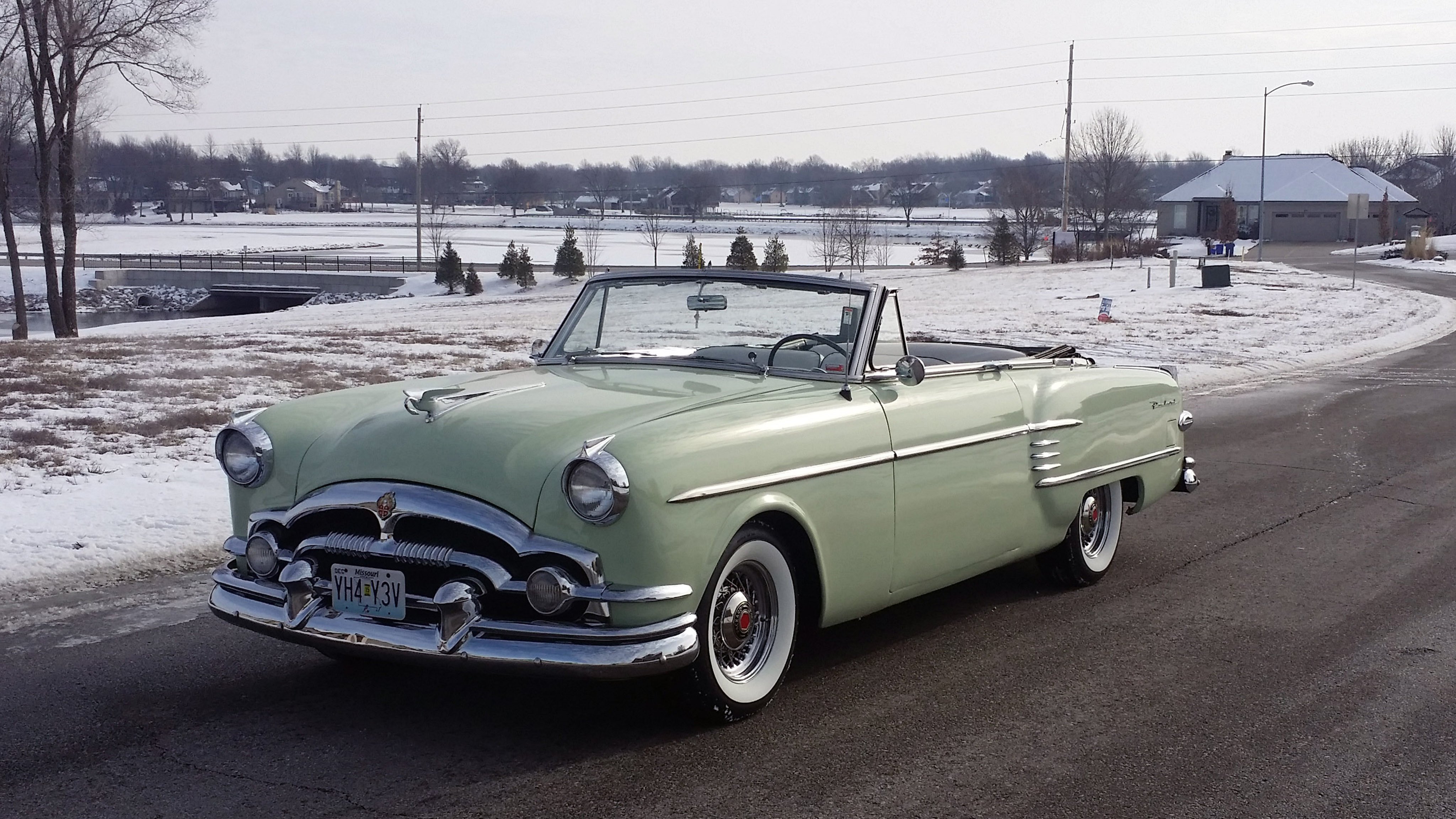 1954, Packard, Caribbean, Convertible, Classic, Old, Vintage, Retro, Originl, Usa, 4096x2304 01 Wallpaper