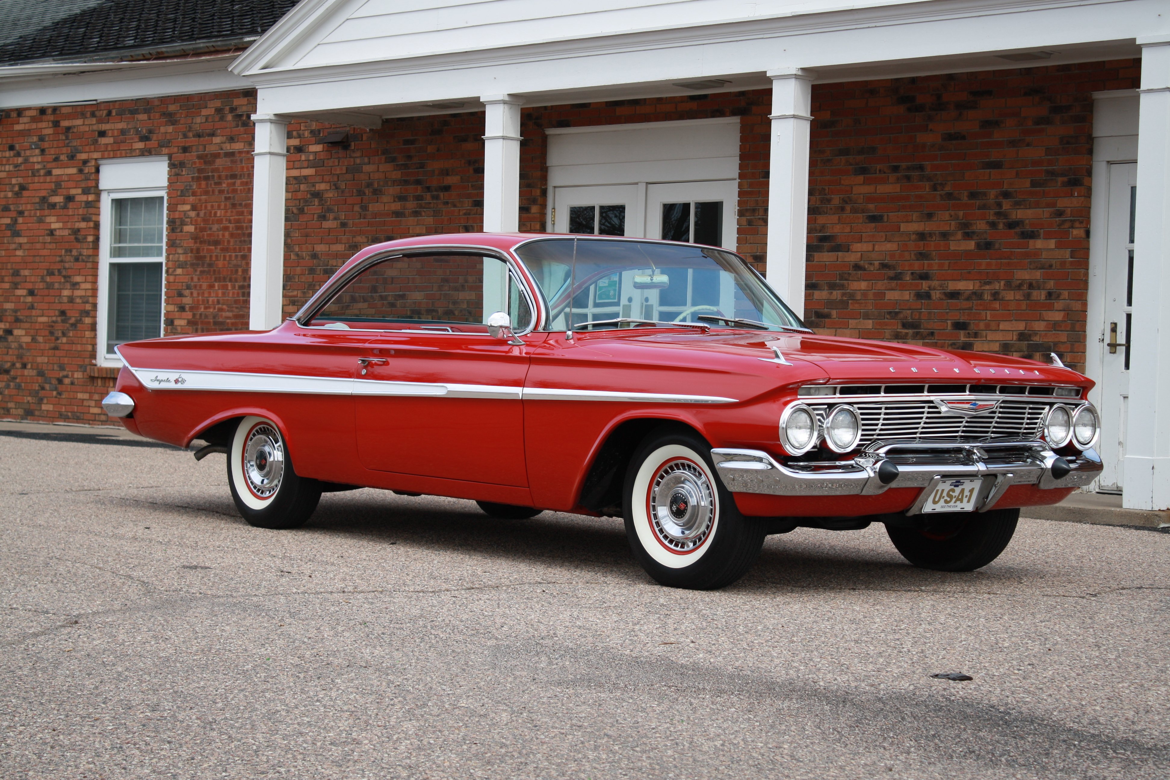 1961, Chevrolet, Impala, Coupe, Booble, Top, Classic, Old, Vintage, Retro, Original, Usa, 3888x2592 01 Wallpaper