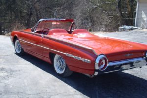1962, Ford, Thunderbird, Convertible, Classic, Old, Vintage, Original, Usa, 3072×1728 05