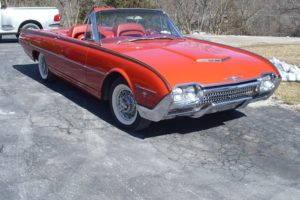 1962, Ford, Thunderbird, Convertible, Classic, Old, Vintage, Original, Usa, 3072x1728 06