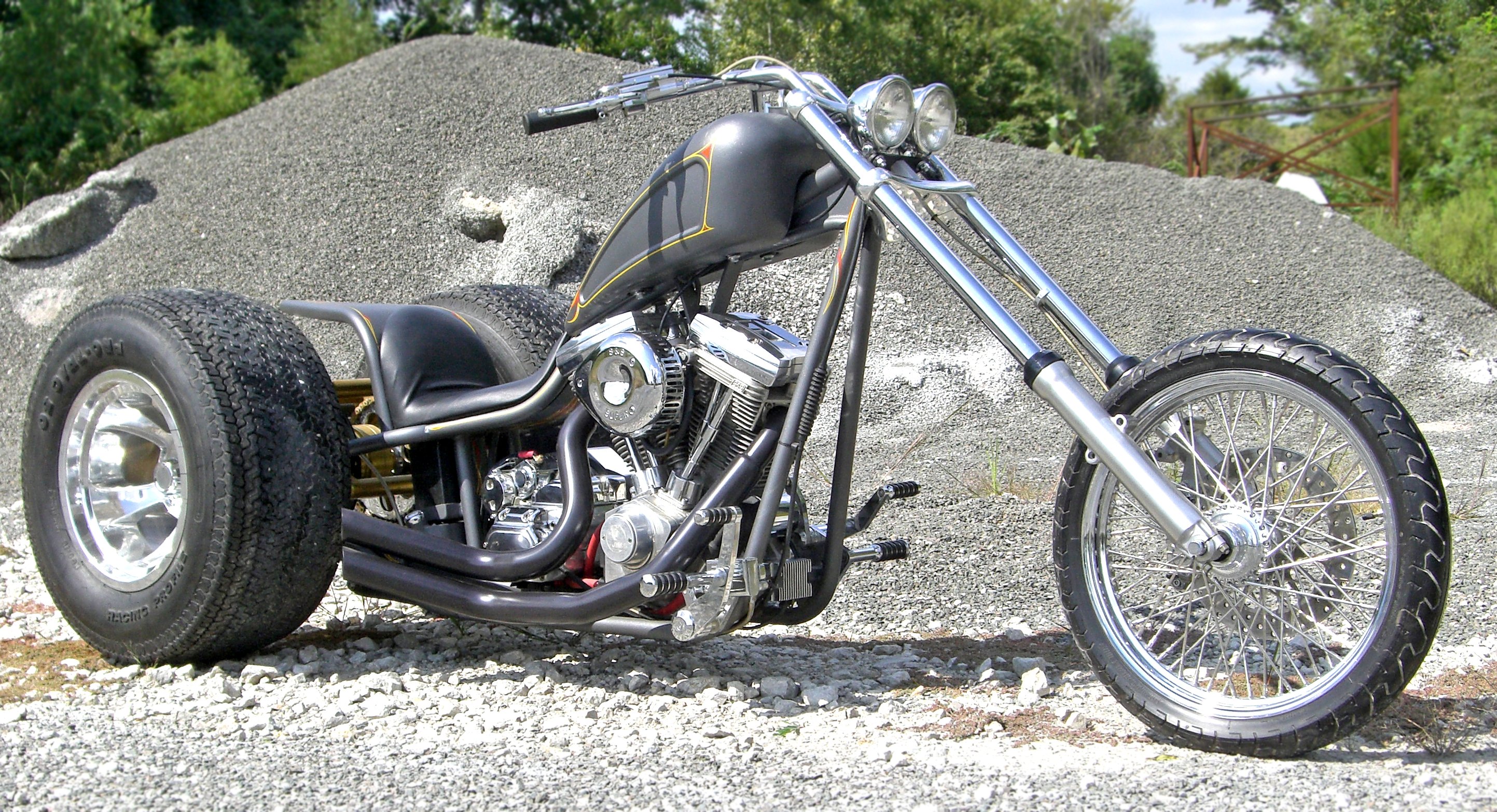 trike, Motorbike, Bike, Motorcycle, Chopper Wallpaper