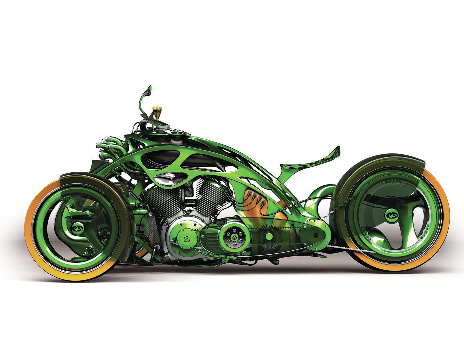 trike, Motorbike, Bike, Motorcycle, Chopper Wallpaper