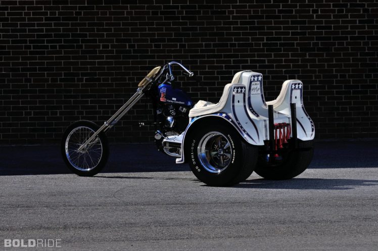 1975, Harley, Davidson, Xlh, Evel, Knievel, Trike, Chopper, Custom, Hot, Rod, Rods, Bike, Motorbike HD Wallpaper Desktop Background