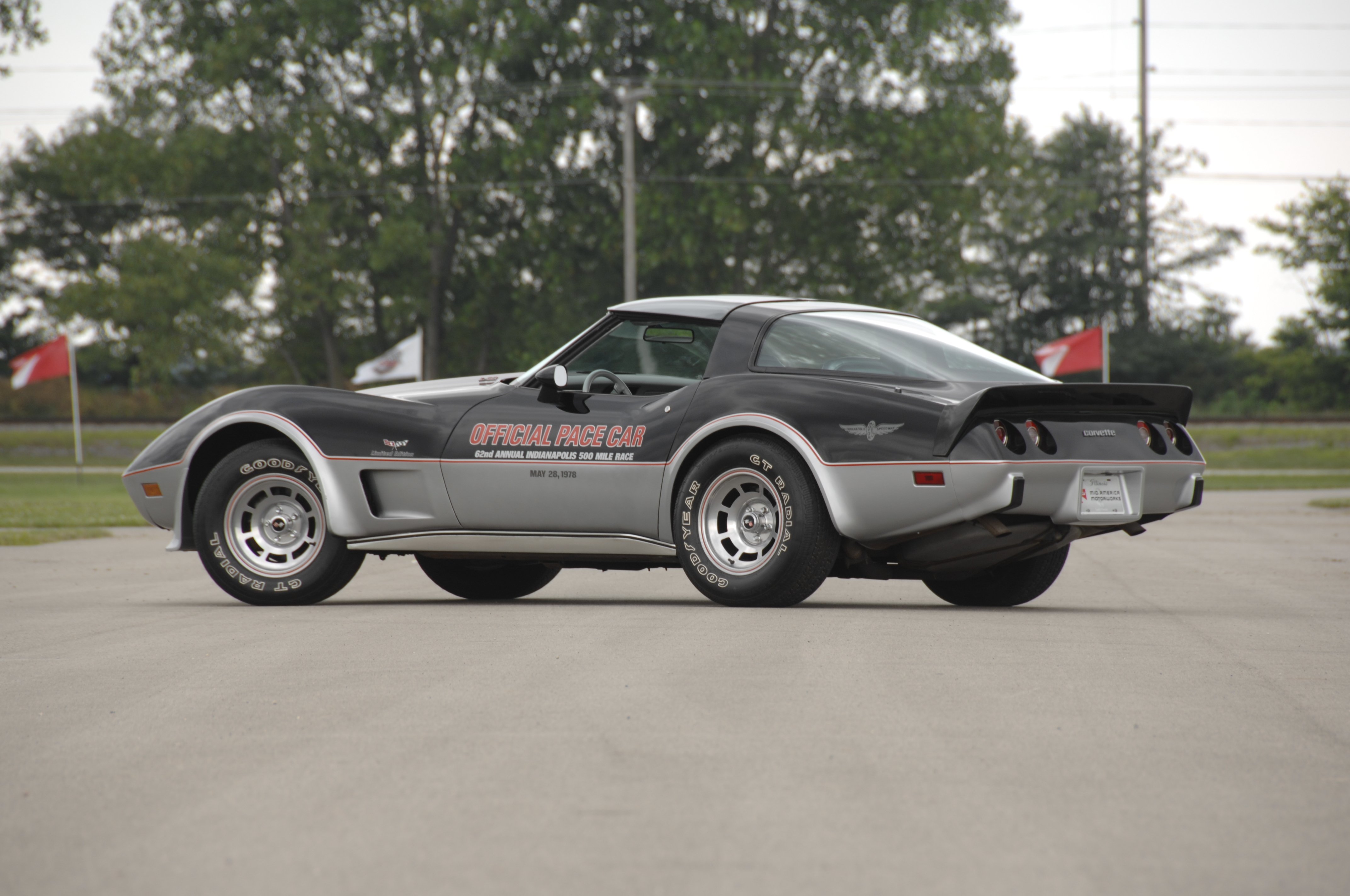 1978, Chevrolet, Corvette, Pace, Car, Edition, Muscle, Classic, Old