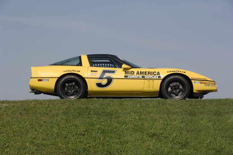 1987, Chevrolet, Corvette, Escort, Car, Muscle, Competition, Race, Usa, 4288×2848 01 HD Wallpaper Desktop Background