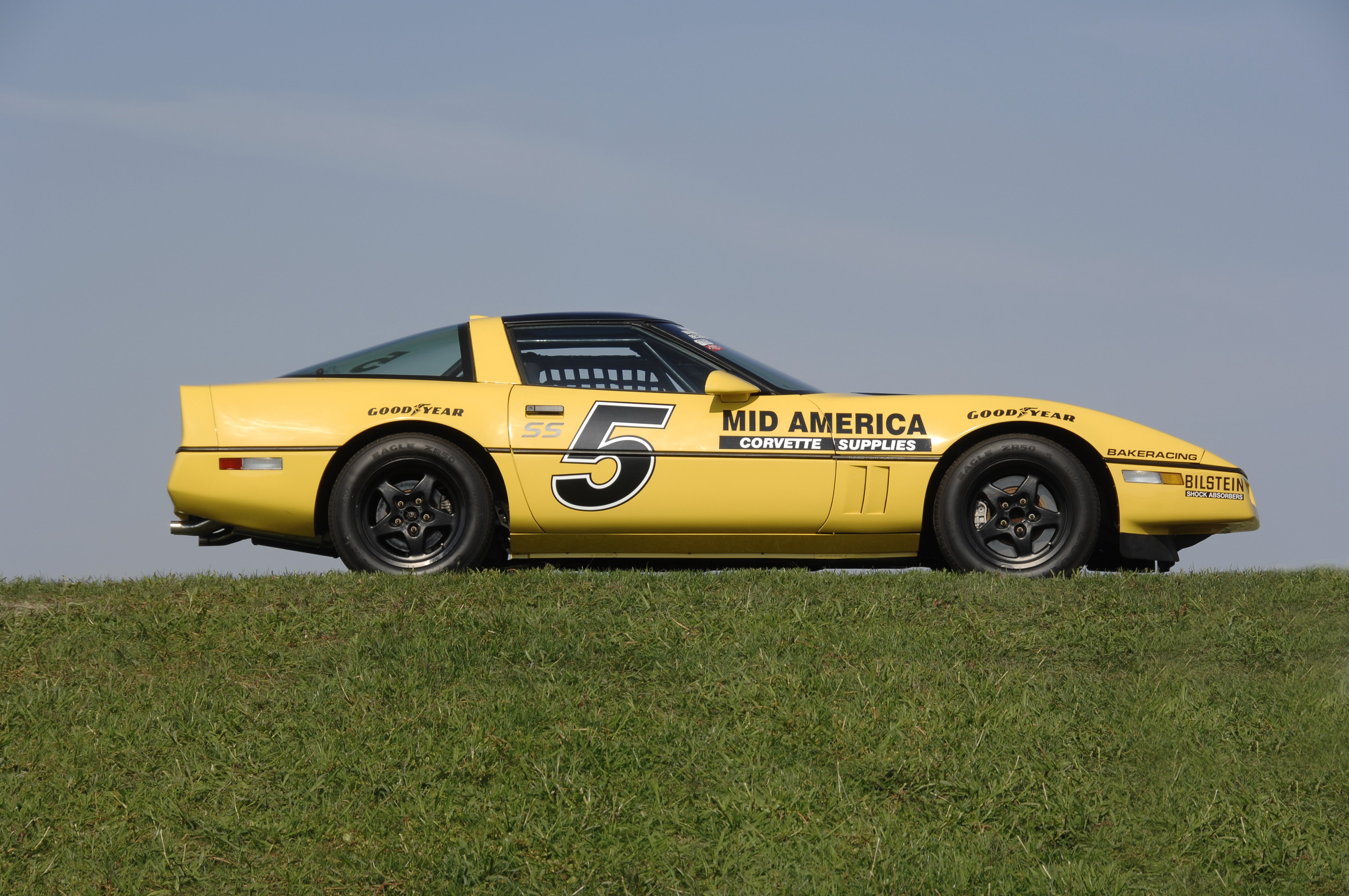 1987, Chevrolet, Corvette, Escort, Car, Muscle, Competition, Race, Usa, 4288x2848 01 Wallpaper