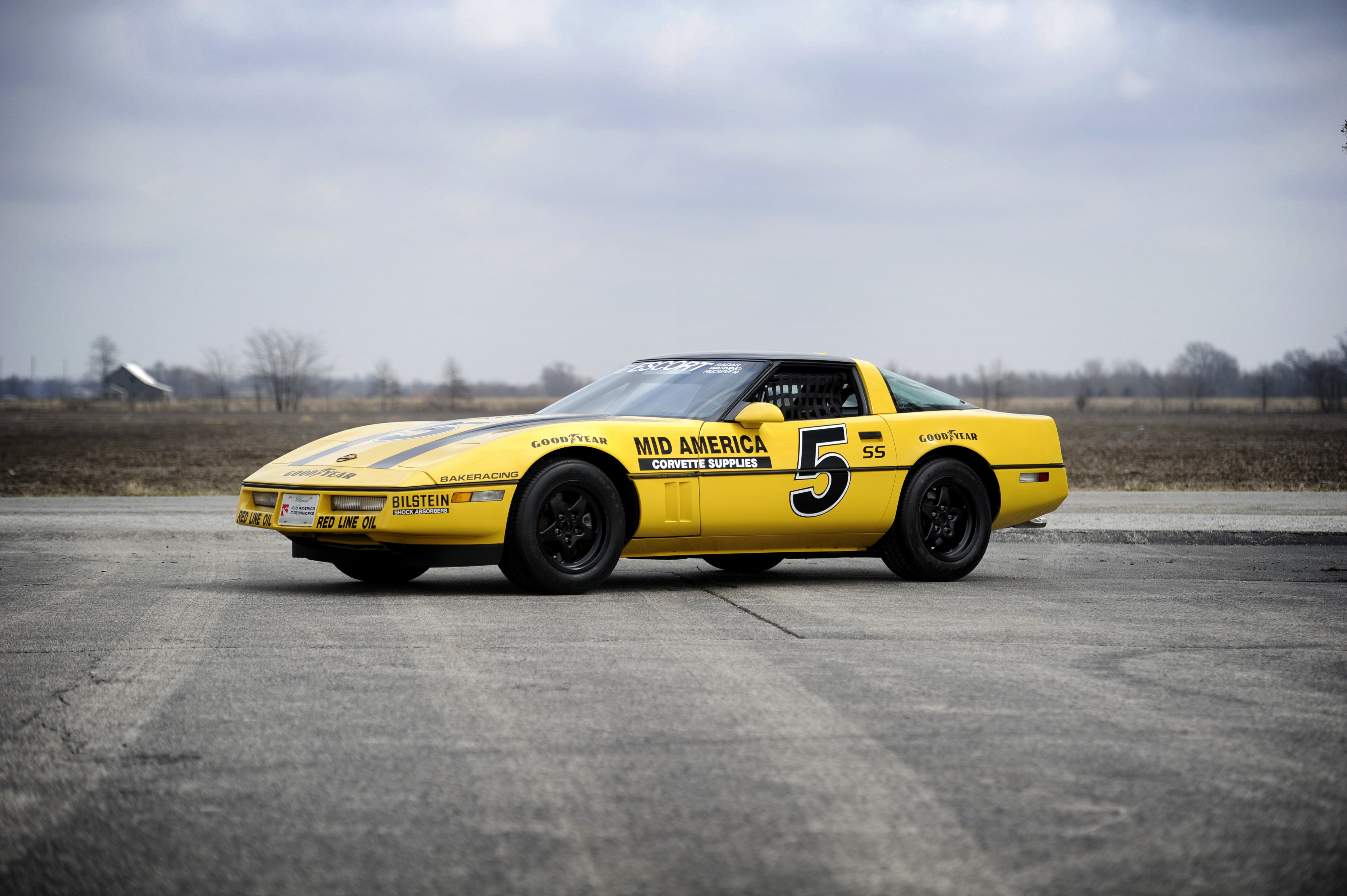 1987, Chevrolet, Corvette, Escort, Car, Muscle, Competition, Race, Usa, 4288x2848 08 Wallpaper