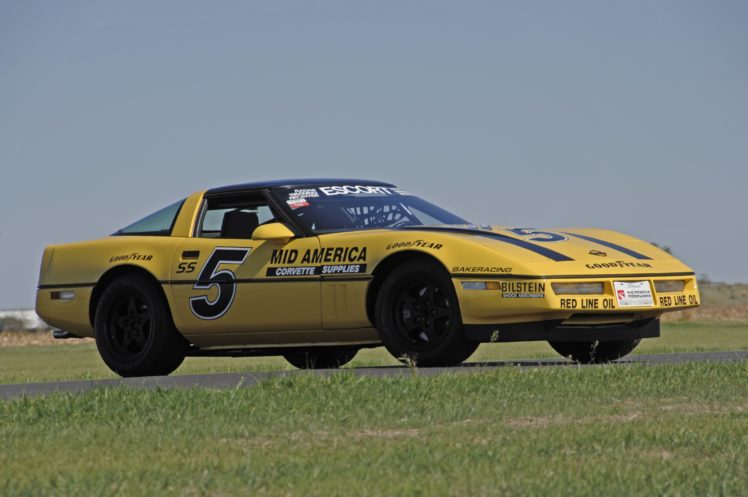 1987, Chevrolet, Corvette, Escort, Car, Muscle, Competition, Race, Usa, 4288×2848 12 HD Wallpaper Desktop Background