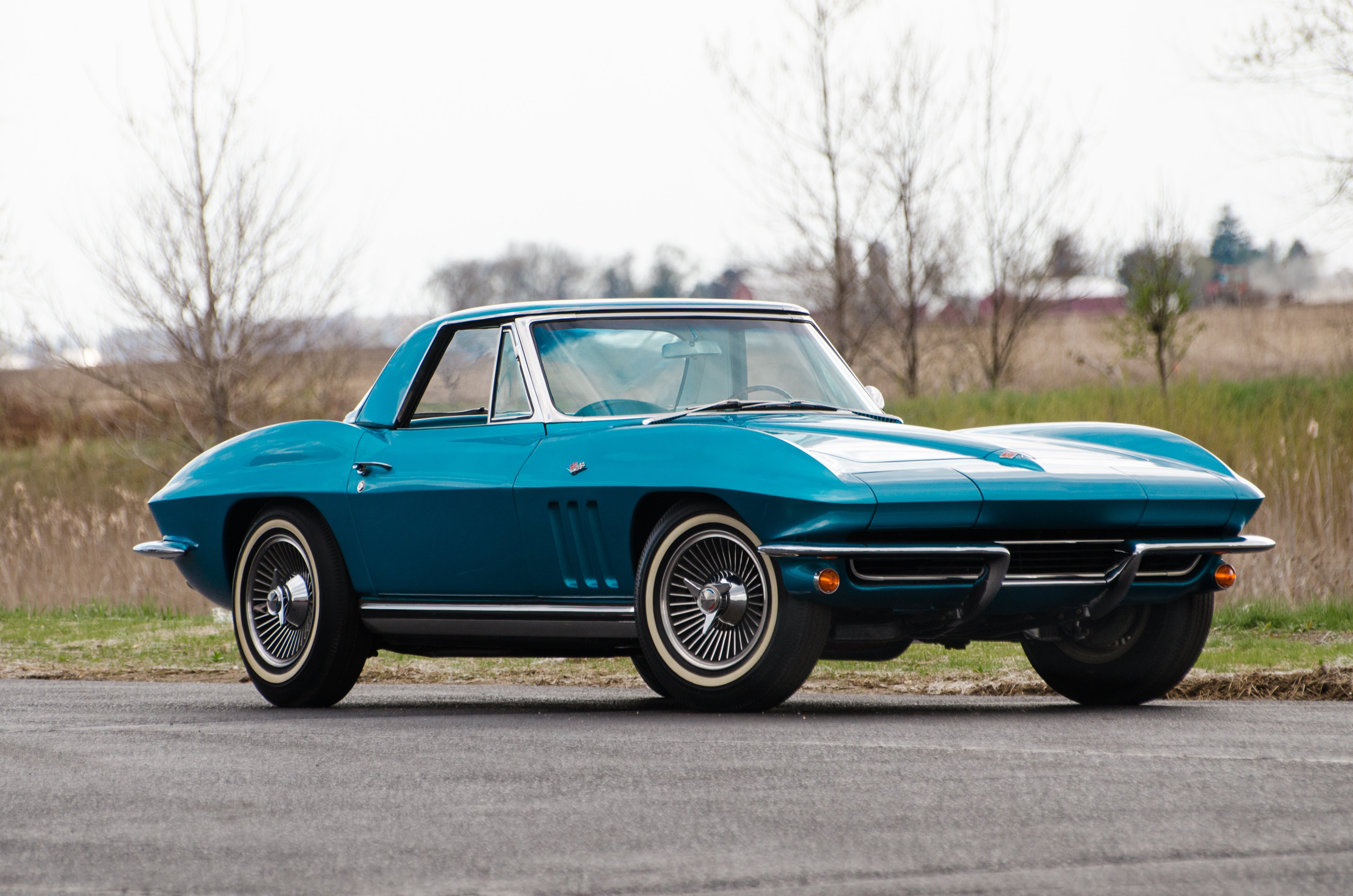 1965, Chevrolet, Corvette, Convertible, Stingray, Muscle