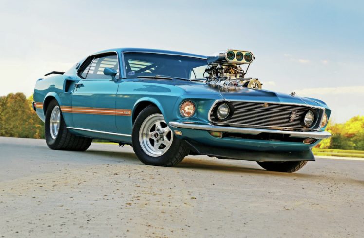 1969, Ford, Mustang, Mach 1, Pro, Street, Rod, Rodder, Hot, Drag, Usa, 01 HD Wallpaper Desktop Background