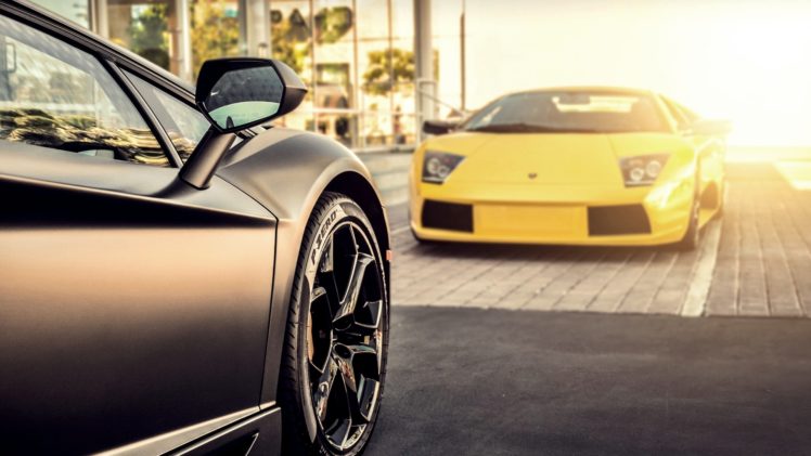 lamborghini, Murcielago, Aventador, Matte, Supercar HD Wallpaper Desktop Background