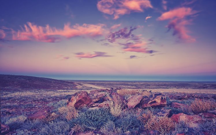 landscape, Purple HD Wallpaper Desktop Background