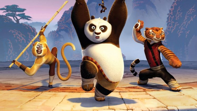 cartoons, Kung, Fu, Panda HD Wallpaper Desktop Background