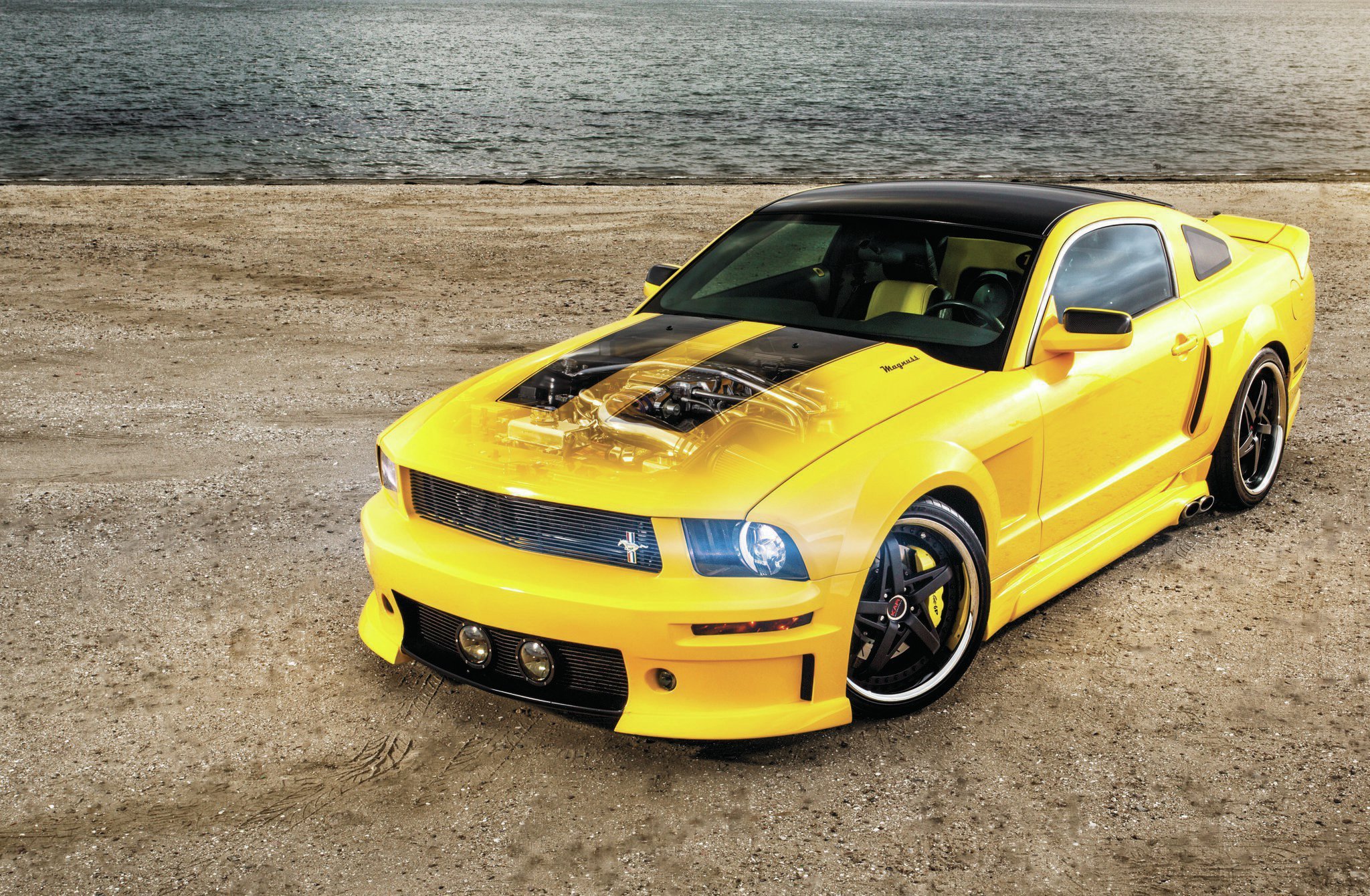 2008, Ford, Mustang, Muscle, Pro, Touring, Suoper, Street, Rodder, Rod, Hot, Usa, 2048x1340 01 Wallpaper