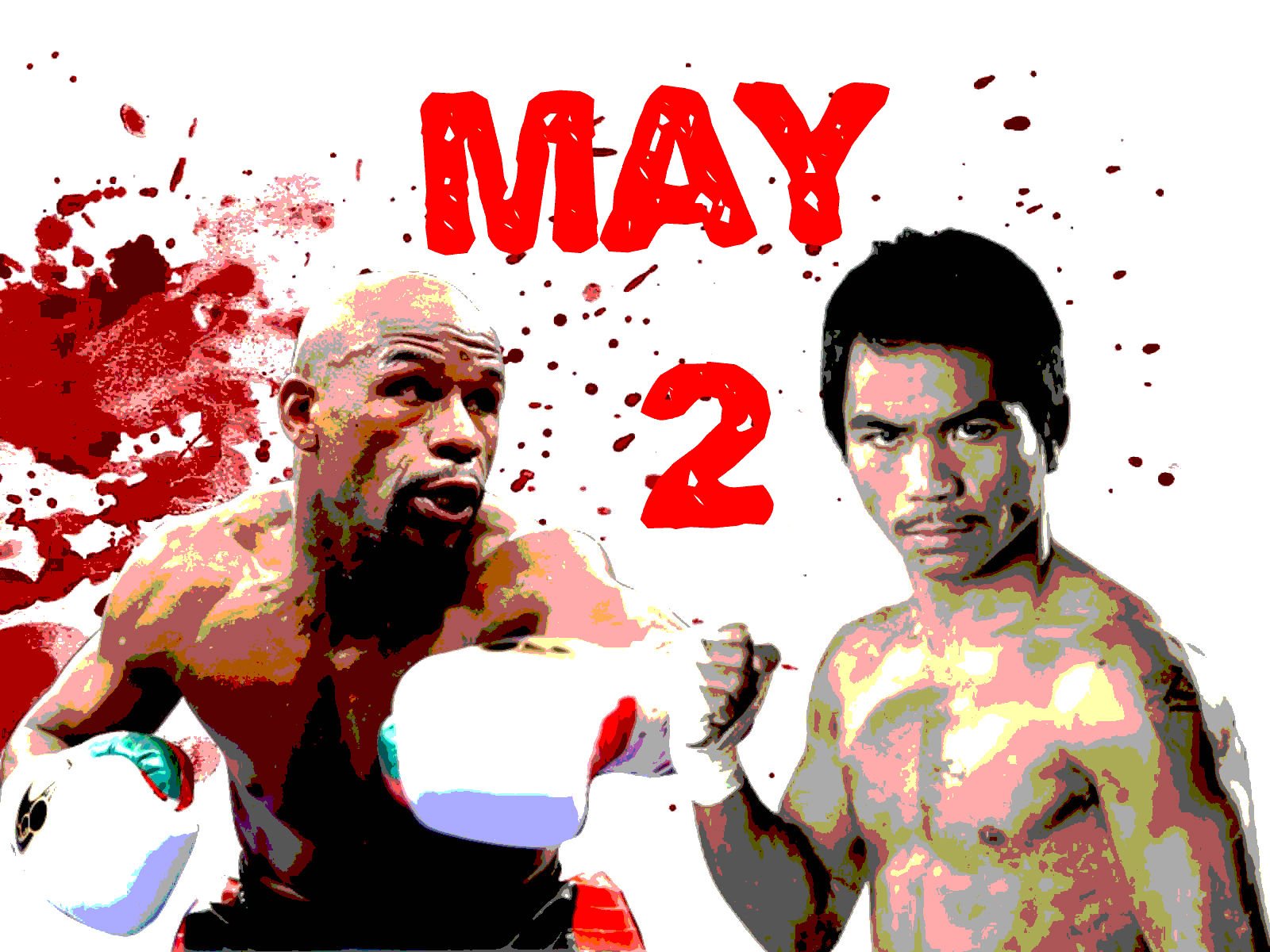 mayweather, Pacquiao, Boxing, Manny, Floyd, Fighting, Warrior, Poster Wallpaper