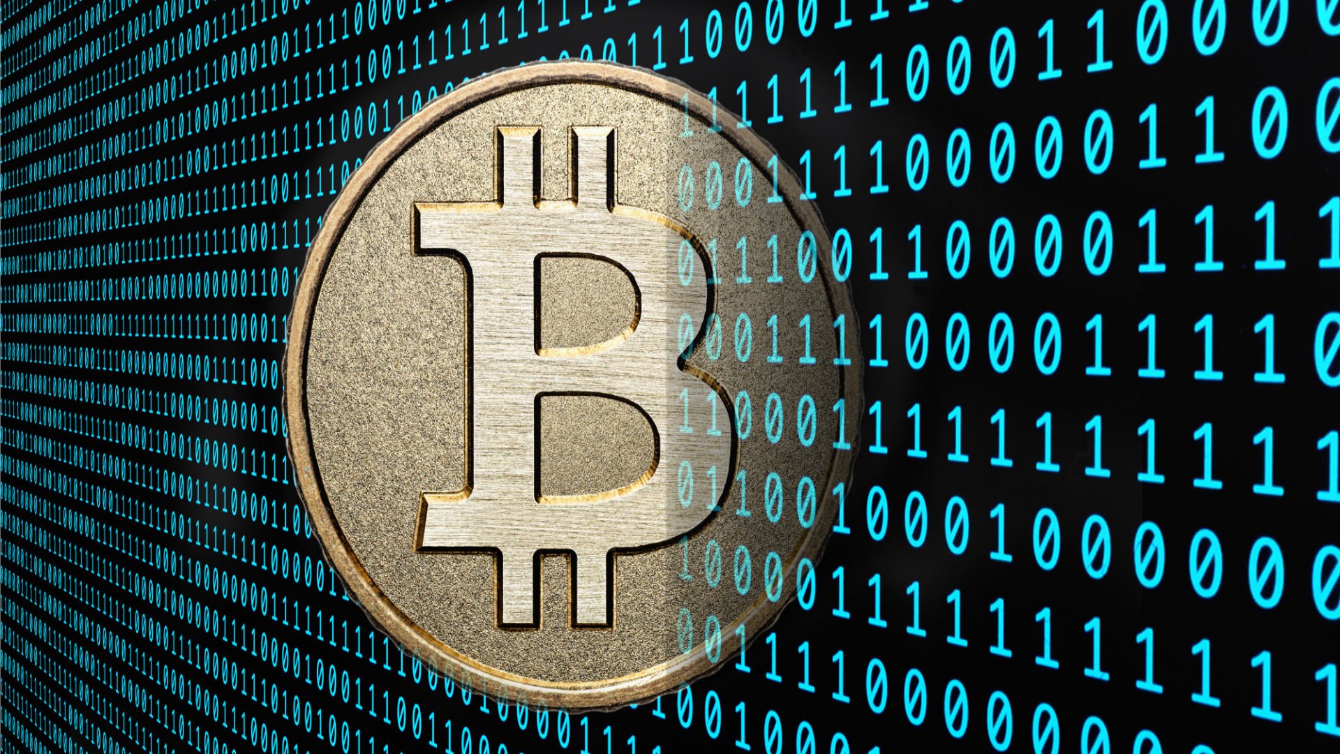 bitcoin, Computer, Internet, Money, Coins, Poster, Binary, Code Wallpaper