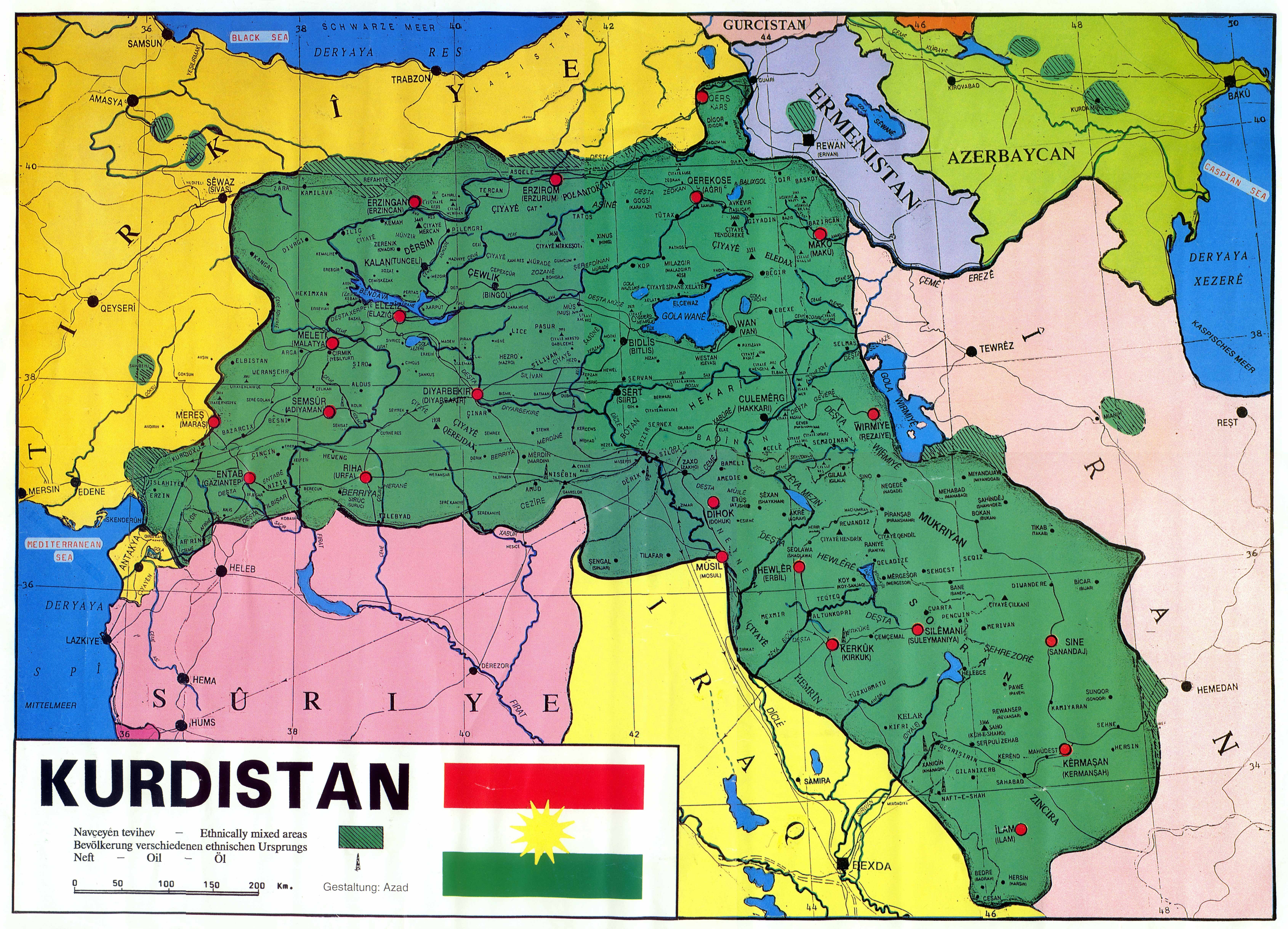 kurdistan, Kurd, Kurds, Kurdish, Map, Maps, Poster Wallpaper