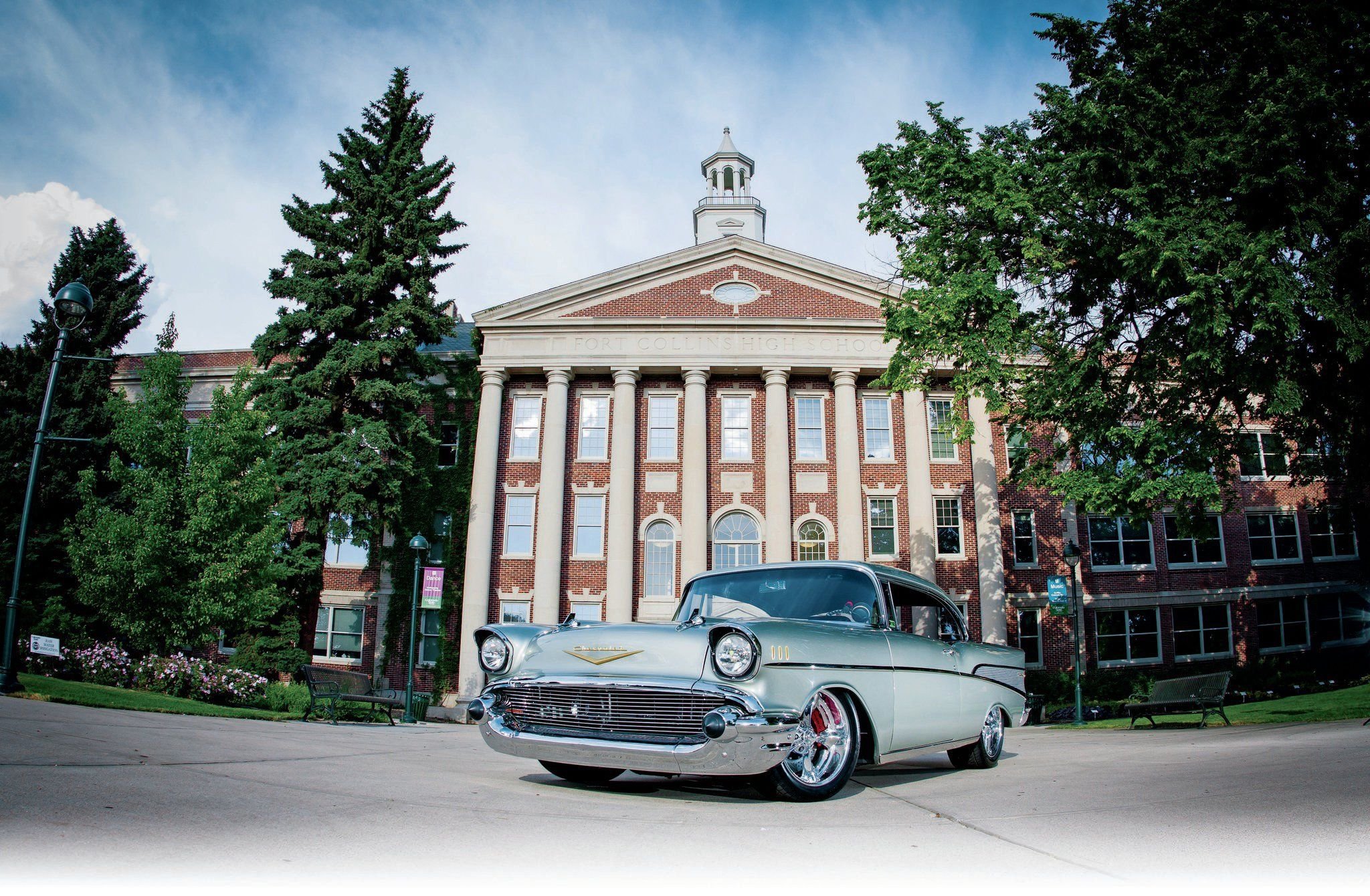 1957, Chevrolet, Bel, Air, Hardtop, Street, Rod, Rodder, Hot, Super ...