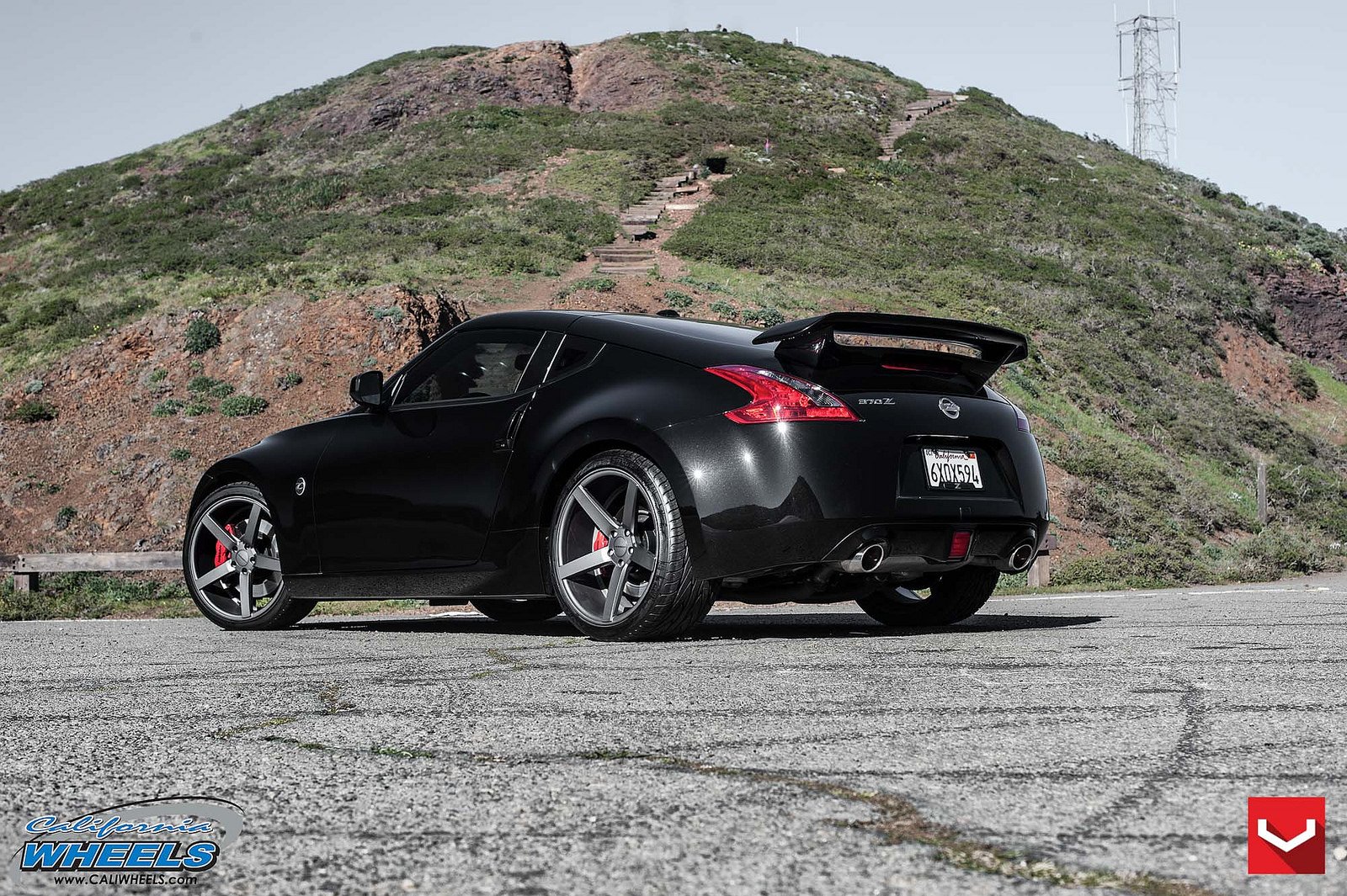 cars, Vossen, Tuning, Wheels, Nissan, 370z, Black Wallpaper