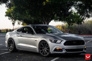 cars, Vossen, Tuning, Wheels, Ford, Mustang