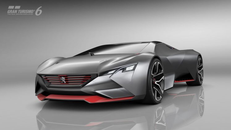 gran, Turismo 6, Peugeot, Vision, Concept, Cars, Supercars, Videogames HD Wallpaper Desktop Background