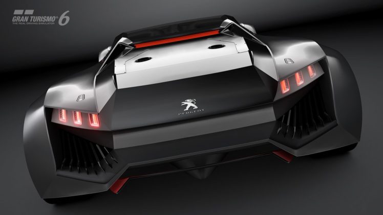 gran, Turismo 6, Peugeot, Vision, Concept, Cars, Supercars, Videogames HD Wallpaper Desktop Background