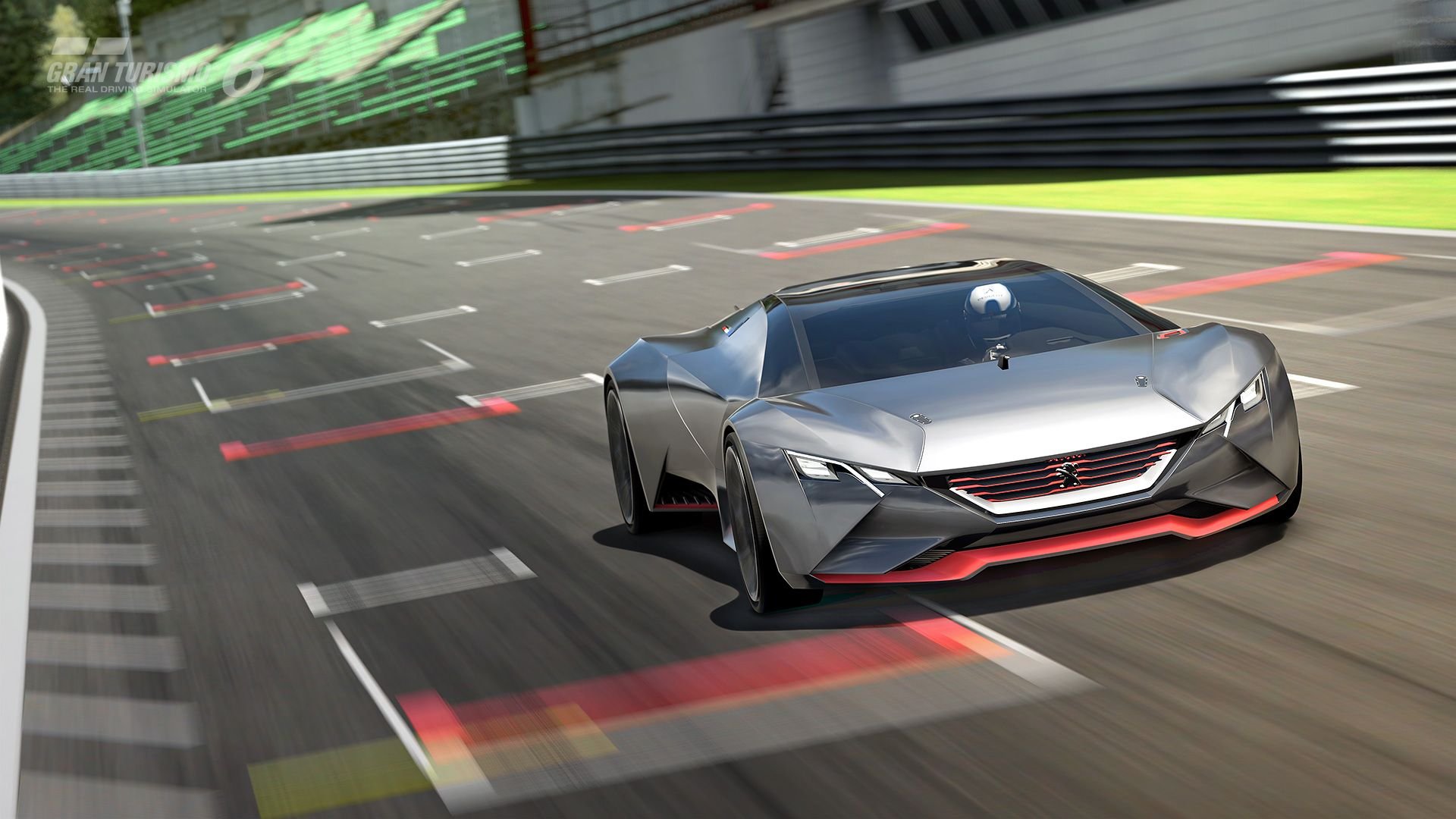 gran, Turismo 6, Peugeot, Vision, Concept, Cars, Supercars, Videogames Wallpaper