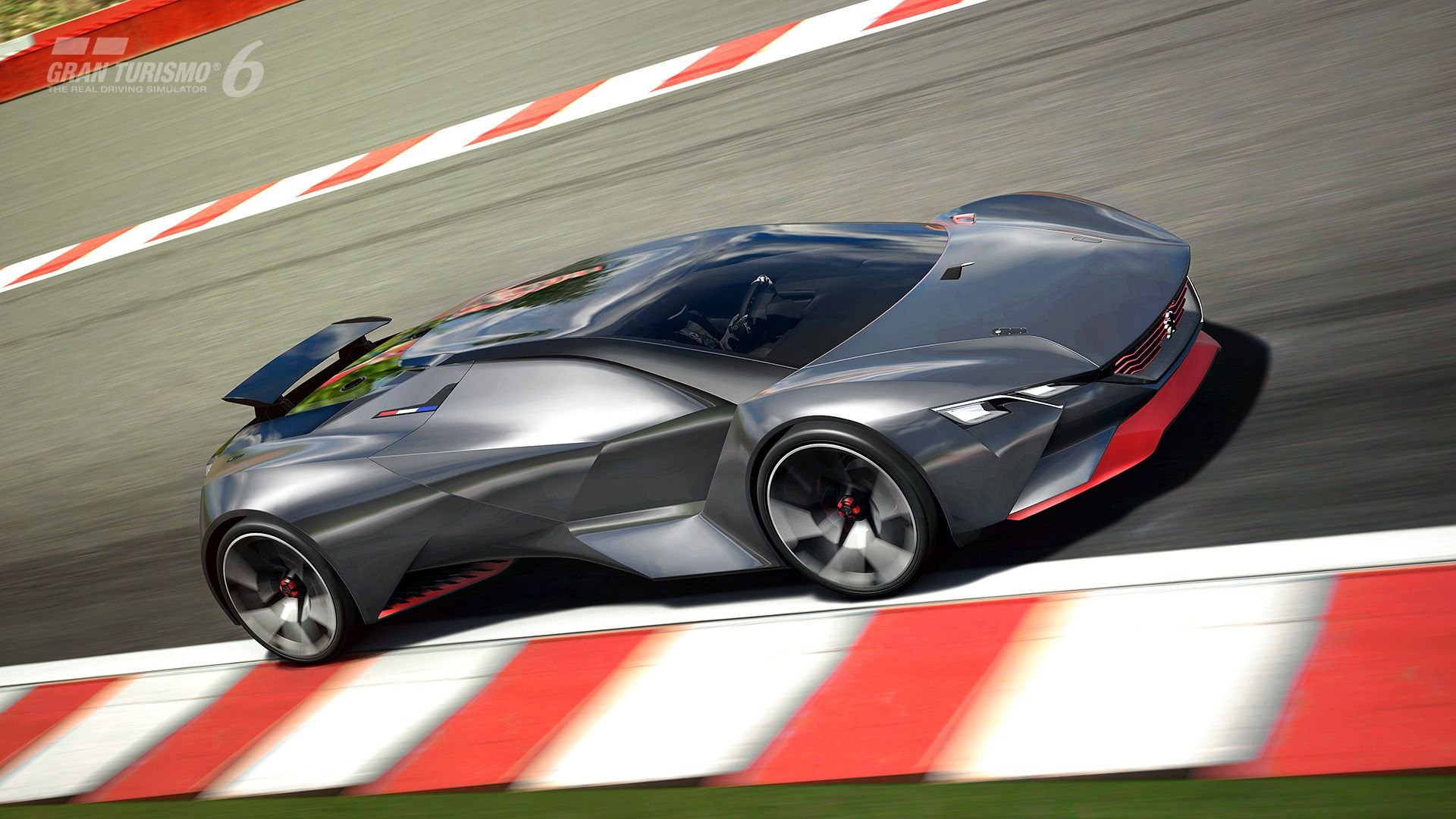gran, Turismo 6, Peugeot, Vision, Concept, Cars, Supercars, Videogames Wallpaper