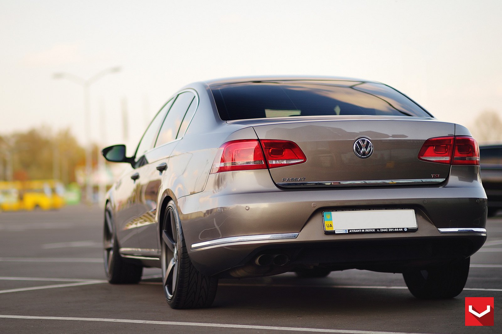 volkswagen, Passat, Vossen, Wheels, Tuning, Coupe, Cars Wallpaper