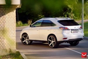 lexus, Rx350, Suv, White, Vossen, Wheels, Tuning, Coupe, Cars