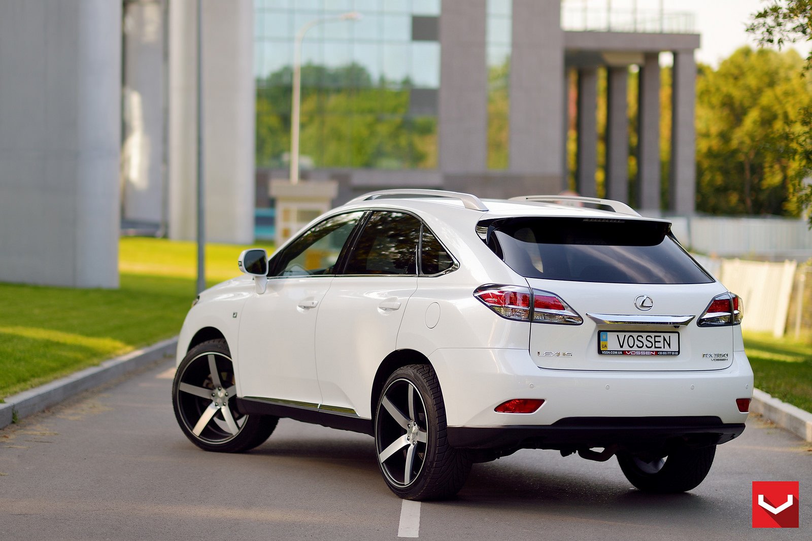 lexus, Rx350, Suv, White, Vossen, Wheels, Tuning, Coupe, Cars Wallpaper