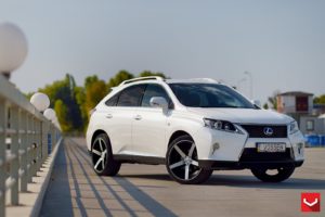 lexus, Rx350, Suv, White, Vossen, Wheels, Tuning, Coupe, Cars